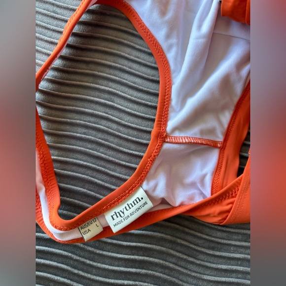 Orange RHYTHM bikini set - Picture 4 of 4